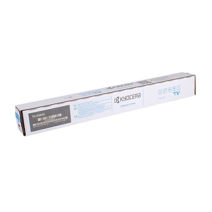 Kyocera Toner TK-8565C Cyan para impresoras Kyocera - Cartucho de tóner color cian (Ref: TK8565C, 1T02YMCNL1)