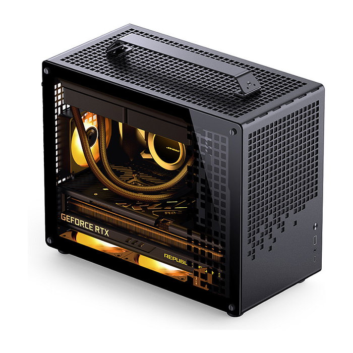 Jonsbo Z20 Micro-ATX con asa de transporte - negro
