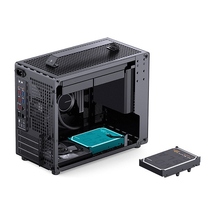 Jonsbo Z20 Micro-ATX con asa de transporte - negro
