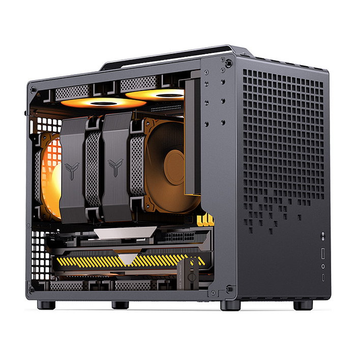 Jonsbo Z20 Micro-ATX con asa de transporte - negro