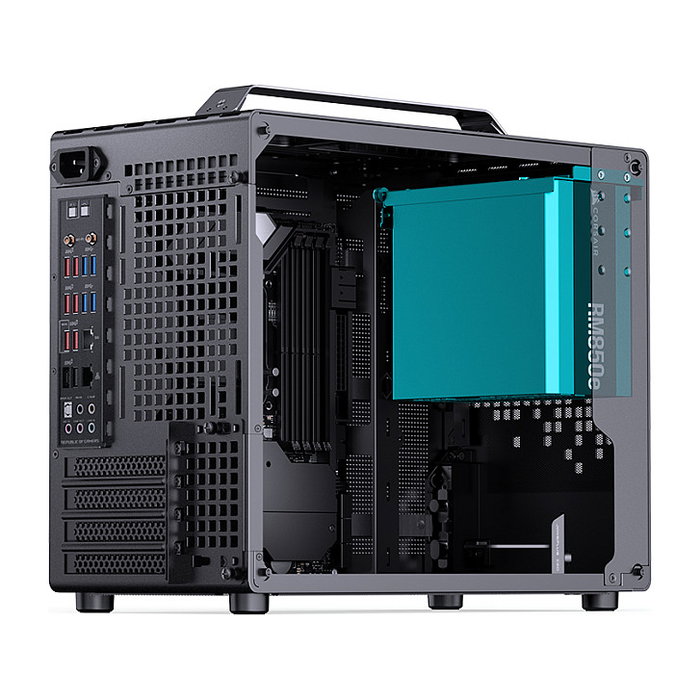 Jonsbo Z20 Micro-ATX con asa de transporte - negro
