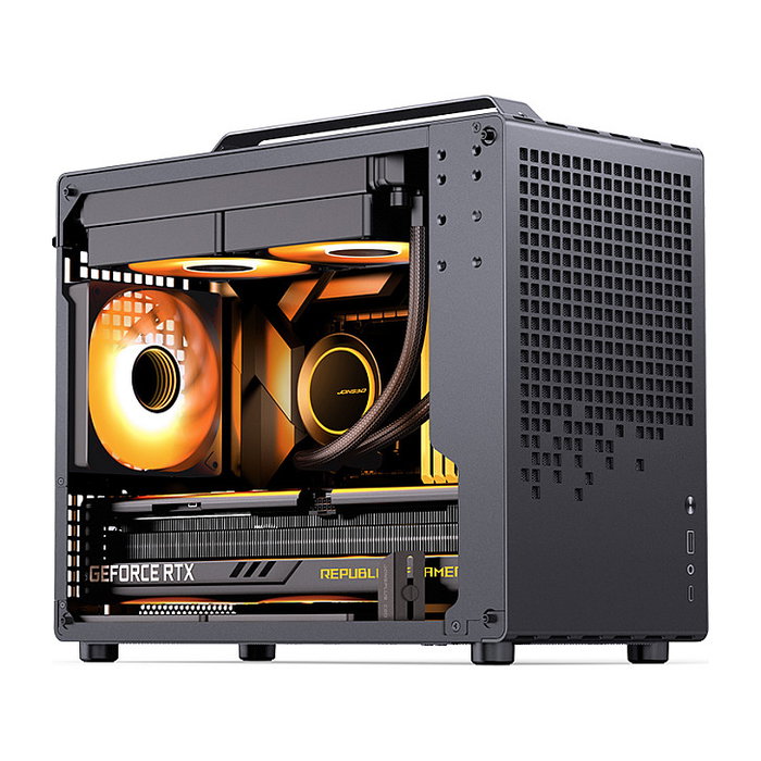 Jonsbo Z20 Micro-ATX con asa de transporte - negro