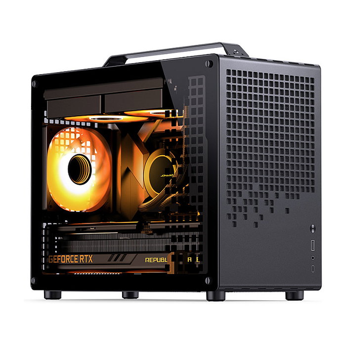 Jonsbo Z20 Micro-ATX con asa de transporte - negro