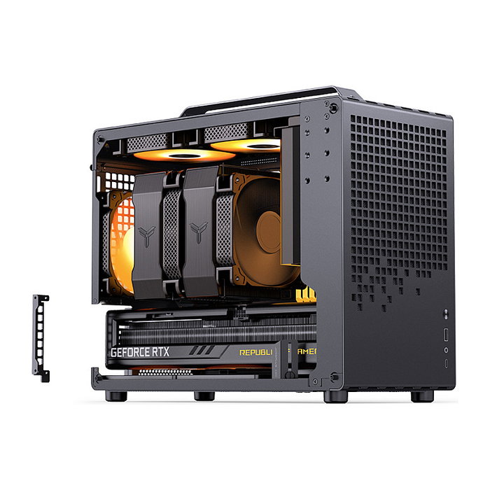Jonsbo Z20 Micro-ATX con asa de transporte - negro