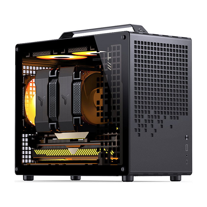 Jonsbo Z20 Micro-ATX con asa de transporte - negro