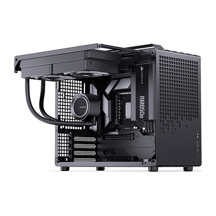 Jonsbo Z20 Micro-ATX con asa de transporte - negro