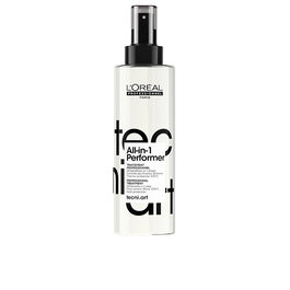 L'Oréal Professionnel Tecni.art All-in-1 Performer Tratamiento Aerosol sin Aclarado 190 ml - Sellado Cutículas, Fijación 24h, Protección Calor 230°C, Control Frizz