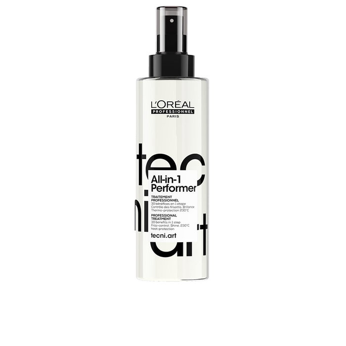 L'Oréal Professionnel Paris Tecni.art All-in-1 Performer Aerosol Tratamiento Profesional Sin Aclarado 190 ml | Sella Cutículas, Control Frizz, Protección Calor 230°C L'Oréal Professionnel Paris Tecni.art All-in-1 Performer Aerosol Tratamiento Profesional Sin Aclarado 190 ml | Sella Cutículas, Control Frizz, Protección Calor 230°C