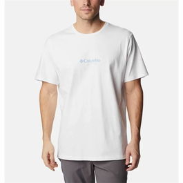 Camiseta de Manga Corta Hombre Columbia Explorers Canyon™ Blanco