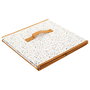 Home Deco Kids Cesta Orden Ocre Kidsroom 30x30 cm