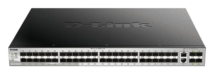 D-Link DGS-3130-54S/E Switch Gestionado L3, 48 Puertos SFP+ + 2 Puertos 10G RJ-45 + 4 Puertos 10G SFP+, Apilable y Montaje en Rack D-Link DGS-3130-54S/E Switch Gestionado L3, 48 Puertos SFP+ + 2 Puertos 10G RJ-45 + 4 Puertos 10G SFP+, Apilable y Montaje en Rack