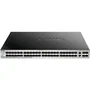 D-Link Switch gestionable L3 DGS-3130-54S/E stackable 48 puertos SFP SFP+, 2 puertos 10G y 4 puertos 10G SFP+