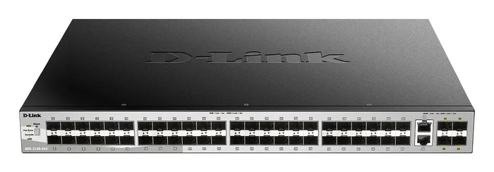 D-Link Switch gestionable L3 DGS-3130-54S/E stackable 48 puertos SFP SFP+, 2 puertos 10G y 4 puertos 10G SFP+ D-Link Switch gestionable L3 DGS-3130-54S/E stackable 48 puertos SFP SFP+, 2 puertos 10G y 4 puertos 10G SFP+