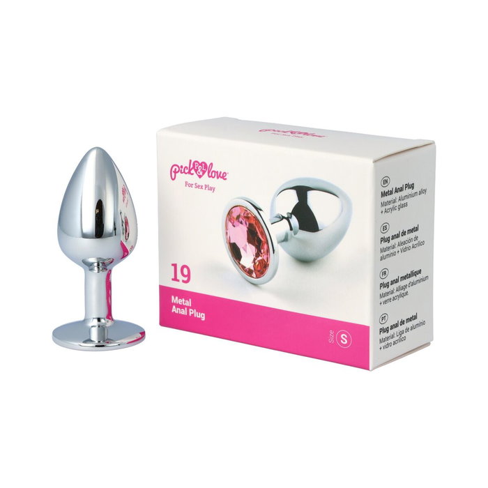 Plug Anal Pick&Love Nº 19 Plateado (7,6 cm) Plug Anal Pick&Love Nº 19 Plateado (7,6 cm)