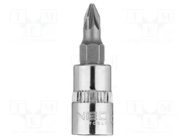 NEO TOOLS Vaso Pozidriv® PZ1 1/4 pulg. 37mm