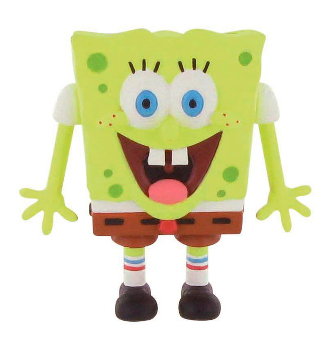 Bob Esponja Minifigura Bob Esponja 7 cm Bob Esponja Minifigura Bob Esponja 7 cm