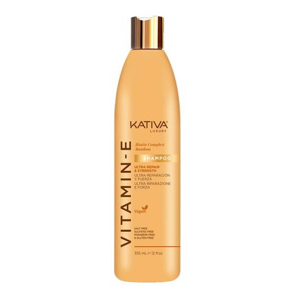 Kativa Vitamin-E Biotin Complex + Bamboo Champú Fortalecedor 355 ml Kativa Vitamin-E Biotin Complex + Bamboo Champú Fortalecedor 355 ml