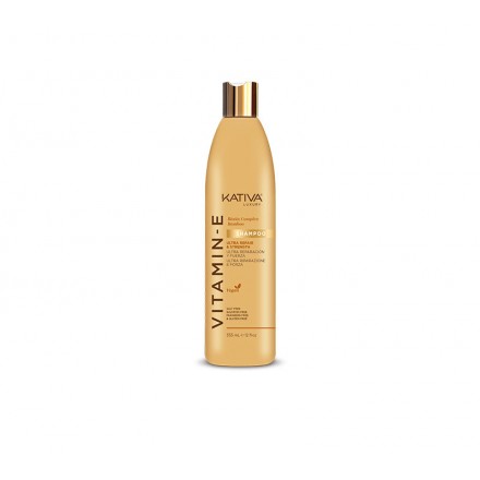 Kativa Vitamin-E Biotin Complex + Bamboo Champú Fortalecedor 355 ml