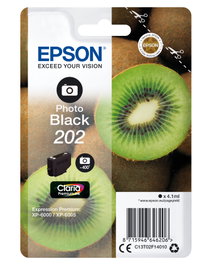 Epson Cartucho de tinta 202 Photo Black Claria Premium Ink