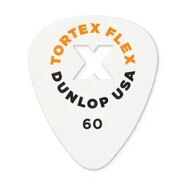 DUNLOP Pack de 12 Púas Tortex Flex X - 0,60 mm