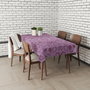 Hermia Mantel 140 x 180 cm, Blanco, Algodón y Poliéster, Resistente a Manchas y Arrugas