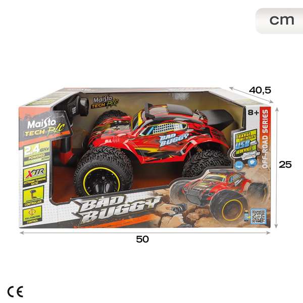 Color Baby Coche Radio Control 6 Funciones Bad Buggy 2.4 Ghz con Cargador USB