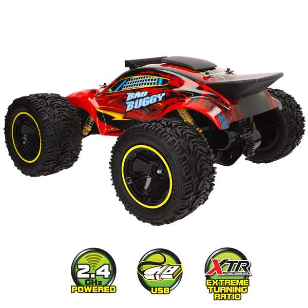 Color Baby Coche Radio Control 6 Funciones Bad Buggy 2.4 Ghz con Cargador USB