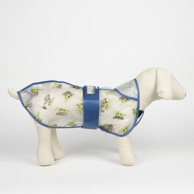 Impermeable Ajustable Para Perro The Mandalorian Verde XS Impermeable Ajustable Para Perro The Mandalorian Verde XS