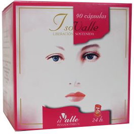 EL VALLE Iso Valle 90 Cápsulas, Alivia Síntomas Menopausia, Salud Ósea