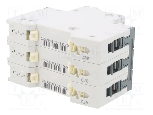 SIEMENS 5SY6320-7 Interruptor magnetotérmico 3 polos 20A 6kA