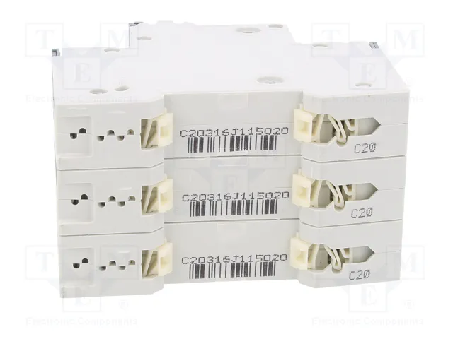 SIEMENS 5SY6320-7 Interruptor magnetotérmico 3 polos 20A 6kA