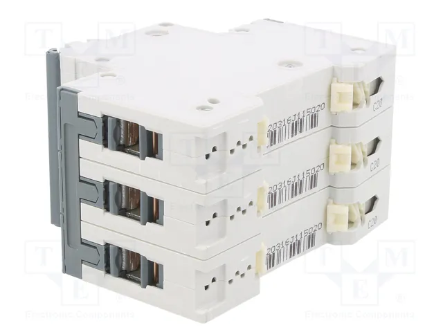 SIEMENS 5SY6320-7 Interruptor magnetotérmico 3 polos 20A 6kA