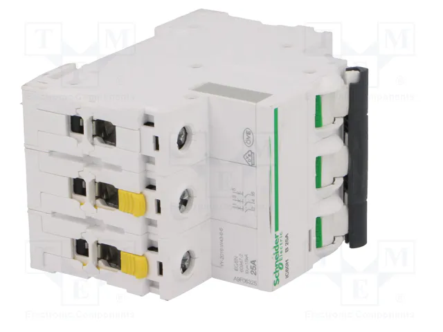 SCHNEIDER ELECTRIC Interruptor magnetotérmico iC60H 25A 3 Polos Característica B