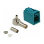 DeLOCK 89723 Conector coaxial FAKRA Z de 90°