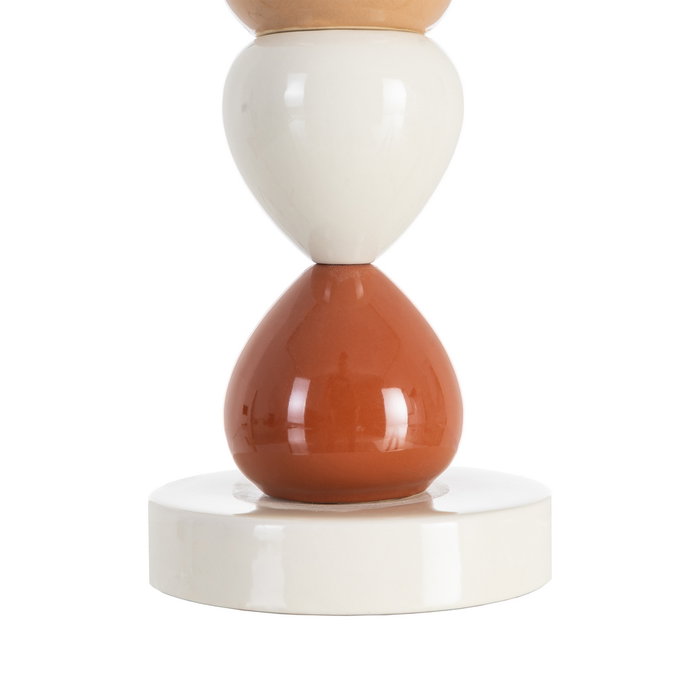 Lámpara Mesa Cerámica Iluminación 22,50 X 22,50 X 84 cm