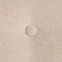 Cabecero Beige Tejido Dormitorio 165 X 8 X 125 cm
