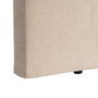 Cabecero Beige Tejido Dormitorio 165 X 8 X 125 cm
