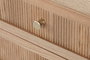 DKD Home Decor Mesita de Noche Haiarts MD Pino y MDF Natural