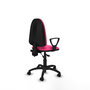 PIQUERAS Y CRESPO Silla de oficina Aýna Rosa con Brazos Fijos
