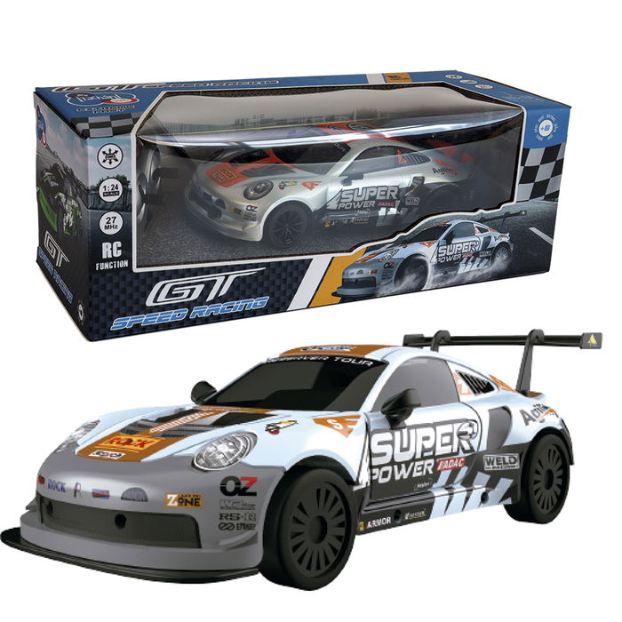 Tachan Vehiculo Gt-Speed Racing Naranja/Azul 1:24 Radio Control Tachan Tachan Vehiculo Gt-Speed Racing Naranja/Azul 1:24 Radio Control Tachan
