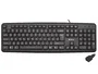 Tracer Maverick Teclado de Oficina Negro con Adaptador PS2