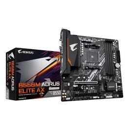 Gigabyte B550M AORUS Elite AX Placa Base AMD B550 Socket AM4 microATX WiFi 6, DDR4