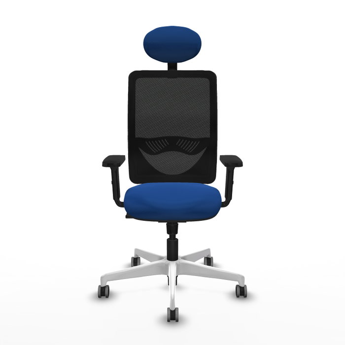 PIQUERAS Y CRESPO Silla de oficina Zulema Azul y Negro