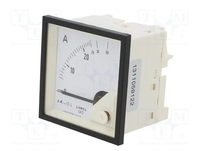 LUMEL EA17N Amperímetro de Panel True RMS 0÷25A AC