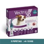 Vectra 3D Spot-on para Perros 4-10 kg, 3 Pipetas
