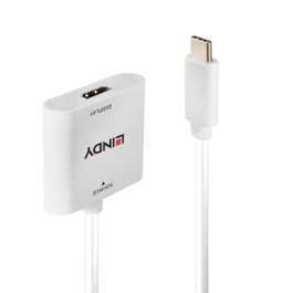 Lindy Convertidor USB-C a HDMI 4K UHD 60Hz Blanco