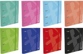 UNIPAPEL Carpebook Centauro A4 de 4 anillas de 35 mm con recambio de cuadrícula 4x4