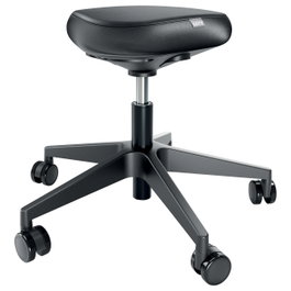 LEITZ Taburete Ergo Active con Asiento Triangular Negro