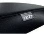 Leitz Taburete Ergo con Asiento Triangular, 5 Ruedas Giratorias, Regulable en Altura (46-59 cm), Negro, Piel Sintética