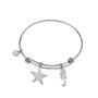 La Petite Story Pulsera Bangle LPS05AQJ10 en Acero Inoxidable Gris
